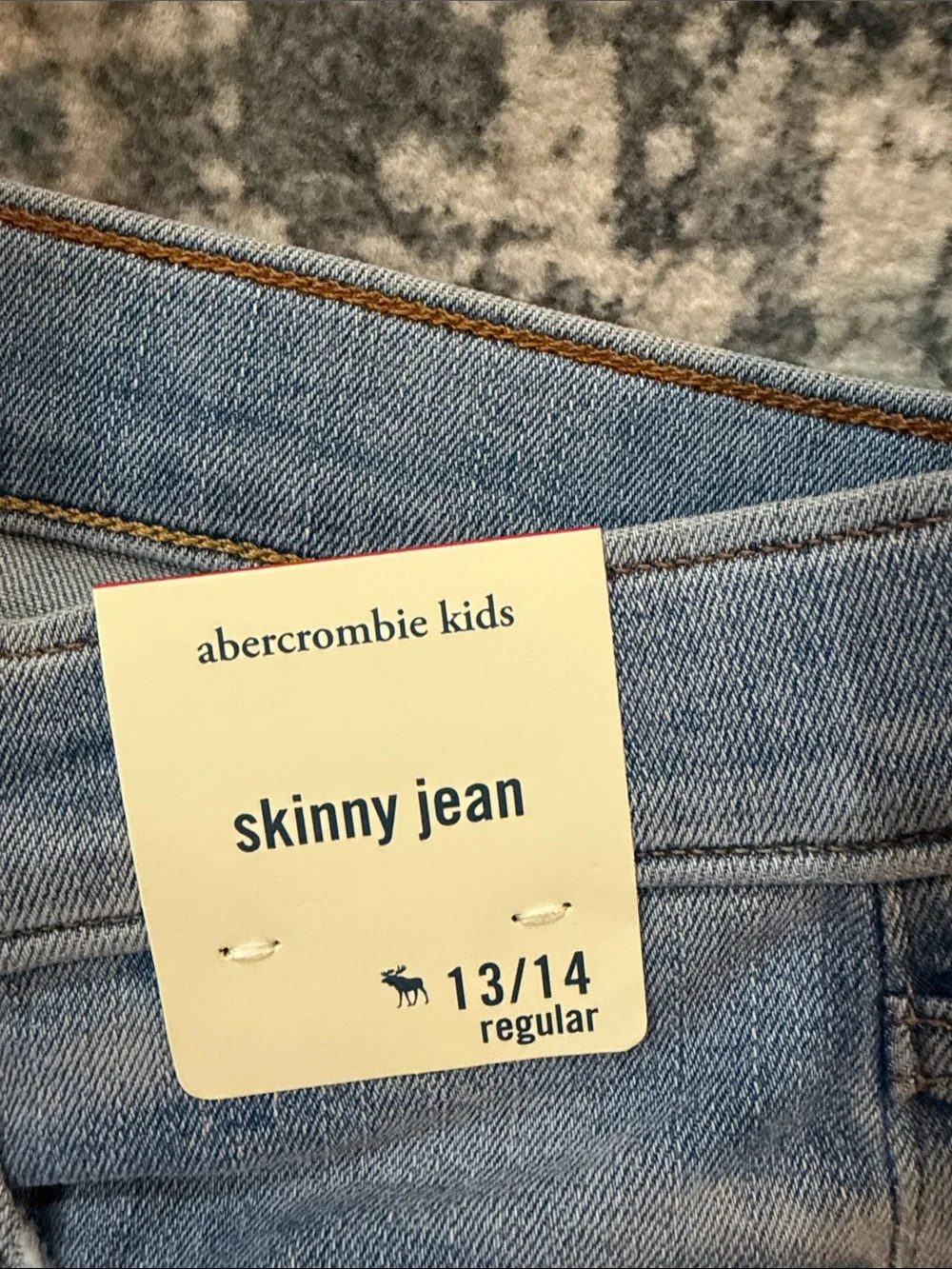 abercrombie kids light blue skinny jeans